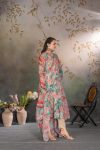 FASHIONABLE SOFT ORGANZA SILK DIGITAL PRINTED FLAIRED GOWN BOTTOM WITH DUPATTA PARTY WEAR WHOLESALE PRICE ETHNIC GARMENT (3)