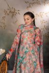 FASHIONABLE SOFT ORGANZA SILK DIGITAL PRINTED FLAIRED GOWN BOTTOM WITH DUPATTA PARTY WEAR WHOLESALE PRICE ETHNIC GARMENT (3)