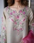 LATEST FRENCH CREEP EMBROIDERY WORK TOP PATIYALA WITH DUPATTA FESTIVE WEAR WHOLESALE PRICE ETHNIC GARMENT (3)