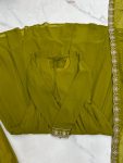 LATEST GEORGETTE EMBROIDERY BEADS JARI WORK ANARKALI GOWN BOTTOM WITH DUPATTA PARTY WEAR WHOLESALE PRICE ETHNIC GARMENT (2)