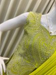 LATEST GEORGETTE EMBROIDERY SEQUENCE LACE WORK LEHENGA SAREE WITH STITCHED BLOUSE PARTY WEAR WHOLESALE PRICE ETHNIC GARMENT (4)
