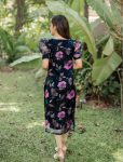 LATEST ORGANZA FLOWER PRINTED KURTI FESTIVE WEAR WHOLESALE PRICE ETHNIC GARMENT (2)
