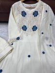 LATEST RAYON EMBROIDERY WORK TOP BOTTOM WITH DUPATTA FESTIVE WEAR WHOLESALE PRICE ETHNIC GARMENT (3)