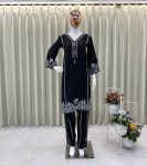 LATEST RAYON EMBROIDERY WORK WITH CUT WORK AND LATKAN WORK TOP BOTTOM SET FESTIVE WEAR WHOLESALE PRICE ETHNIC GARMENT (4)
