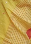 LATEST SOFT COTTON WEAVING WORK SAREE WITH UNSTITCHED BLOUSE CASUAL WEAR WHOLESALE PRICE ETHNICGARMENT (8)