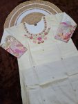 LATEST VISCOSE SILK BEADS EMBROIDERY WORK TOP BOTTOM WITH DUPATTA PARTY WEAR WHOLESALE PRICE ETHNIC GARMENT (3)