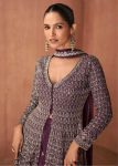 MOST PICKED CHINON EMBROIDERY SEQUENCE WORK TOP PALAZZO WITH DUPATTA PARTY WEAR WHOLESALE PRICE ETHNIC GARMENT (3)