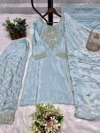 MOST PICKED CHINON SILK EMBROIDERY SEQUENCE WORK TOP PALAZZO WITH DUPATTA PARTY WEAR WHOLESALE PRICE ETHNIC GARMENT (4)
