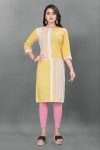 MOST PICKED COTTON PRINTED LACE WORK ONLY KURTI PARTY WEAR WHOLESALE PRICE ETHNIC GARMENT (6)
