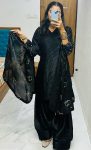 MOST PICKED FENDI SILK PLAIN TOP PATIYALA WITH EMBROIDERY WORK DUPATTA FESTIVE WEAR WHOLESALE PRICE ETHNIC GARMENT (1)