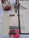 MOST PICKED GEORGETTE EMBROIDERY LATKAN WORK TOP BOTTOM WITH DUPATTA PARTY WEAR WHOLESALE PRICE ETHNIC GARMENT (5)