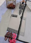 MOST PICKED GEORGETTE EMBROIDERY LATKAN WORK TOP BOTTOM WITH DUPATTA PARTY WEAR WHOLESALE PRICE ETHNIC GARMENT (5)
