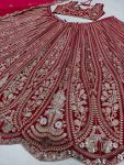 MOST PICKED GEORGETTE EMBROIDERY SEQUENCE SEMI-STITCHED LEHENGA CHOLI WITH DUPATTA PARTY WEAR WHOLESALE PRICE ETHNIC GARMENT (4)