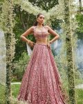 MOST PICKED GEORGETTE EMBROIDERY SEQUENCE SEMI-STITCHED LEHENGA CHOLI WITH DUPATTA PARTY WEAR WHOLESALE PRICE ETHNIC GARMENT (4)