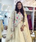 MOST PICKED GOLD CRUSH EMBROIDERY THREAD SEQUENCE WORK LEHENGA CHOLI JACKET WITH DUPATTA PARTY WEAR WHOLESALE PRICE ETHNIC GARMENT (4)