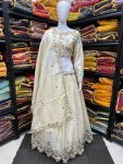 MOST PICKED GOLD CRUSH EMBROIDERY THREAD SEQUENCE WORK LEHENGA CHOLI JACKET WITH DUPATTA PARTY WEAR WHOLESALE PRICE ETHNIC GARMENT (4)