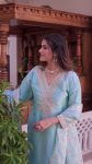 MOST PICKED JIMMY CHOO EMBROIDERY SEQUENCE WORK TOP BOTTOM WITH DUPATTA FESTIVE WEAR WHOLESALE PRICE ETHNIC GARMENT (2)