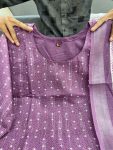 MOST PICKED LINEN COTTON PRINTED TOP WITH DUPATTA PARTY WEAR WHOLESALE PRICE ETHNIC GARMENT (8)
