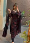 MOST PICKED ROMAN SILK EMBROIDERY THREAD SEQUENCE WORK TOP BOTTOM WITH DUPATTA PARTY WEAR WHOLESALE PRICE ETHNIC GARMENT (7)