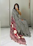 MOST PICKED SEMI GAJJI SILK PRINTED SAREE WITH UNSTITCHED BLOUSE PARTY WEAR WHOLESALE PRICE ETHNIC GARMENT (4)