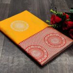 MOST PICKED SOFT LICHI SILK JACQUARD WORK SAREE WITH UNSTITCHED BLOUSE PARTY WEAR WHOLESALE PRICE ETHNIC GARMENT (3)