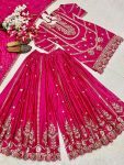 NEW ARRIVAL CHINON EMBROIDERY CODING SEQUENCE WORK TOP PALAZZO WITH DUPATTA PARTY WEAR WHOLESALE PRICE ETHNIC GARMENT (9)