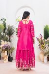 NEW ARRIVAL CHINON EMBROIDERY CODING SEQUENCE WORK TOP PALAZZO WITH DUPATTA PARTY WEAR WHOLESALE PRICE ETHNIC GARMENT (9)