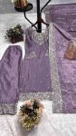 NEW ARRIVAL CHINON EMBROIDERY THREAD SEQUENCE WORK TOP PALAZZO WITH DUPATTA PARTY WEAR WHOLESALE PRICE ETHNIC GARMENT (8)