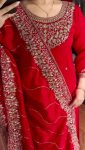 NEW ARRIVAL CHINON EMBROIDERY THREAD SEQUENCE WORK TOP PALAZZO WITH DUPATTA PARTY WEAR WHOLESALE PRICE ETHNIC GARMENT (14)