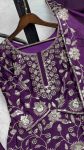 NEW ARRIVAL CHINON SILK EMBROIDERY SEQUENCE WORK TOP PALAZZO WITH DUPATTA FESTIVE WEAR WHOLESALE PRICE ETHNIC GARMENT (2)