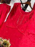 NEW ARRIVAL CHINON SILK EMBROIDERY SEQUENCE WORK TOP PATIYALA WITH DUPATTA FESTIVE WEAR WHOLESALE PRICE ETHNIC GARMENT (3)