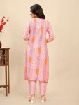 NEW ARRIVAL COTTON FLORAL BLOCK PRINTED TOP BOTTOM SET CASUAL WEAR WHOLESALE PRICE ETHNIC GARMENT (4)