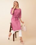 NEW ARRIVAL COTTON LINNING WORK KURTI CASUAL WEAR WHOLESALE PRICE ETHNIC GARMENT (2)