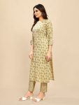 NEW ARRIVAL COTTON PRINTED TOP BOTTOM SET CASUAL WEAR WHOLESALE PRICE ETHNIC GARMENT (3)