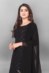 NEW ARRIVAL GEORGETTE EMBROIDERY WORK TOP SHARARA WITH DUPATTA FESTIVE WEAR WHOLESALE PRICE ETHNIC GARMENT (8)