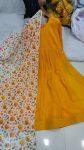 NEW ARRIVAL GEORGETTE PLAIN GOWN WITH DIGITAL PRINTED DUPATTA FESTIVE WEAR WHOLESALE PRICE EHNIC GARMENT (4)