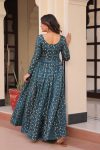 NEW ARRIVAL JACQUARD WEAVING POSITION PRINTED ONLY GOWN PARTY WEAR WHOLESALE PRICE ETHNIC GARMENT (3)