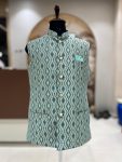 NEW ARRIVAL JACQUARD WITH WEAVING WORK MEN'S KOTI RAMA