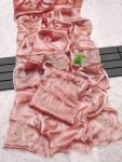 NEW ARRIVAL JIMMY CHOO MOTI HANDWORK SAREE WITH UNSTITCHED BLOUSE PARTY WEAR WHOLESALE PRICE ETHNIC GARMENT (6)