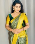 NEW ARRIVAL LICHI SILK ZARI WEAVING WORK SAREE WITH UNSTITCHED BLOUSE PARTY WEAR WHOLESALE PRICE ETHNIC GARMENT (4)