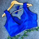 NEW ARRIVAL MALAI SATIN PLAIN READY TO WEAR BLOUSE PARTY WEAR WHOLESALE PRICE ETHNIC GARMENT (7)