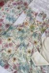 NEW ARRIVAL ORGANZA FLORAL PRINTED ANARKALI GOWN BOTTOM WITH DUPATTA PARTY WEAR WHOLESALE PRICE ETHNIC GARMENT (2)