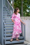 NEW ARRIVAL POLY RAYON DIGITAL PRINTED CO-ORD SET CASAUL WEAR WHOLESALE PRICE ETHNIC GARMENT (9)