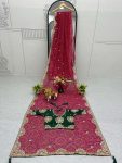 NEW ARRIVAL PURE BANDHEJ PITHA AND GOTA PATTI WORK SAREE WITH UNSTITCHED BLOUSE FESTIVE WEAR WHOLESALE PRICE ETHNIC GARMENT (8)