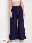 NEW ARRIVAL RAYON PLAIN READY TO WEAR PALAZZO PARTY WEAR WHOLESALE PRICE ETHNIC GARMENT (2)