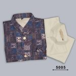 NEW ARRIVAL SILK PLAIN MEN’S KURTA PAYJAMA WITH DIGITAL PRINT WITH THREAD AND SEQUENCE WORK KOTI PARTY WEAR WHOLESALE PRICE ETHNIC GARMENT (4)