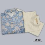 NEW ARRIVAL SILK PLAIN MEN’S KURTA PAYJAMA WITH DIGITAL PRINT WITH THREAD AND SEQUENCE WORK KOTI PARTY WEAR WHOLESALE PRICE ETHNIC GARMENT (6)