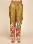 NEW ARRIVAL SLUB COTTON PRINT WORK CO-ORD SET CASUAL WEAR WHOLESALE PRICE ETHNIC GARMENT (11)