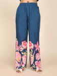 NEW ARRIVAL SLUB COTTON PRINT WORK CO-ORD SET CASUAL WEAR WHOLESALE PRICE ETHNIC GARMENT (17)