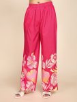 NEW ARRIVAL SLUB COTTON PRINT WORK CO-ORD SET CASUAL WEAR WHOLESALE PRICE ETHNIC GARMENT (20)